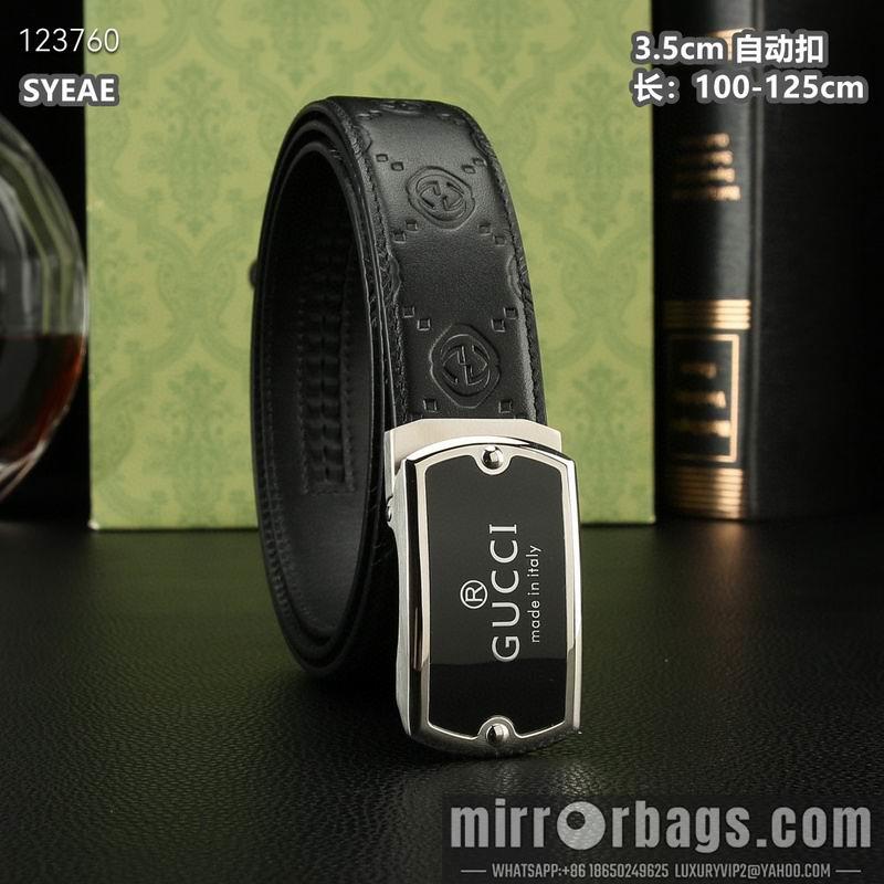 Gucci belt 35mmX100-125cm 8L50