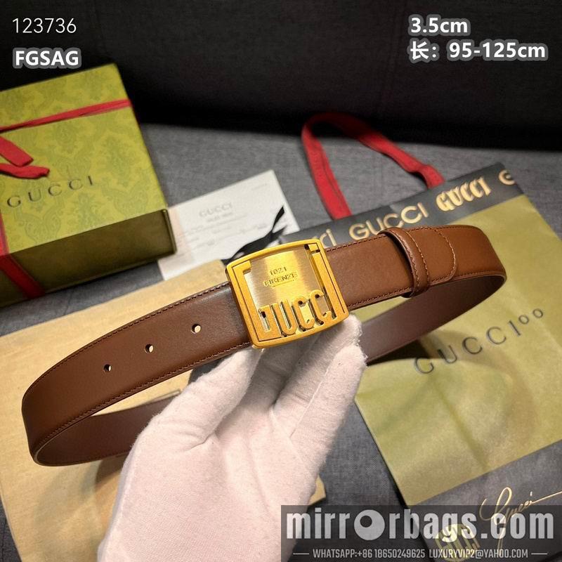 Gucci belt 35mmX95-125cm 8L09