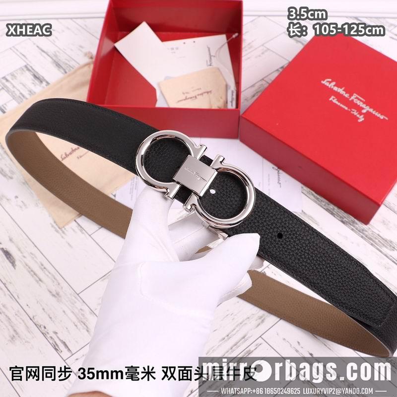 Ferragamo belt 35mmX105-125cm 8L132