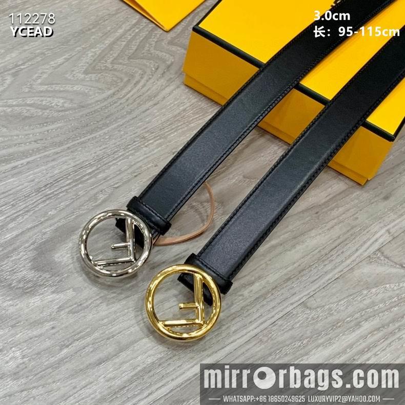 Fendi Belt 30mmX95-115cm 8L07