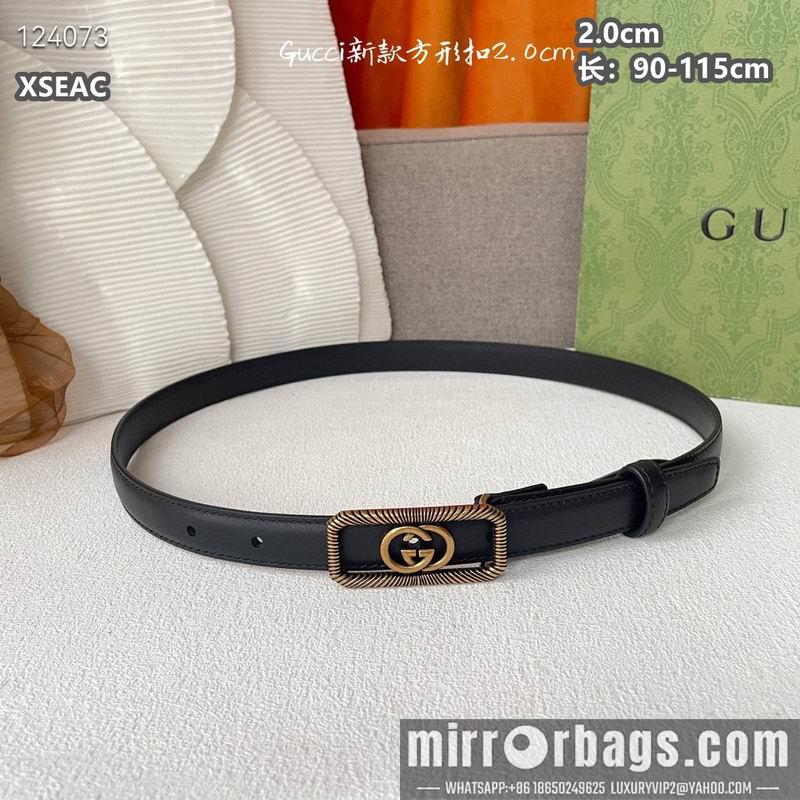 Gucci belt 20mmX90-115cm 8L20