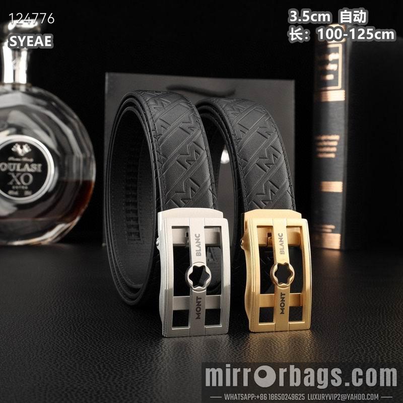 Montlanc belt 35mmX100-125cm 8L38