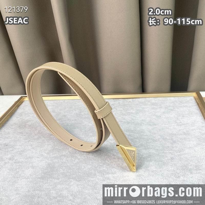 Prada belt 20mmX90-115cm 8L04
