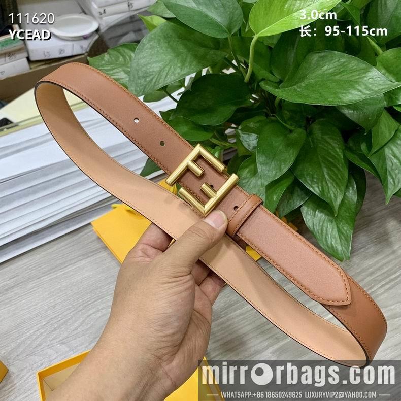 Fendi Belt 30mmX95-115cm 8L04