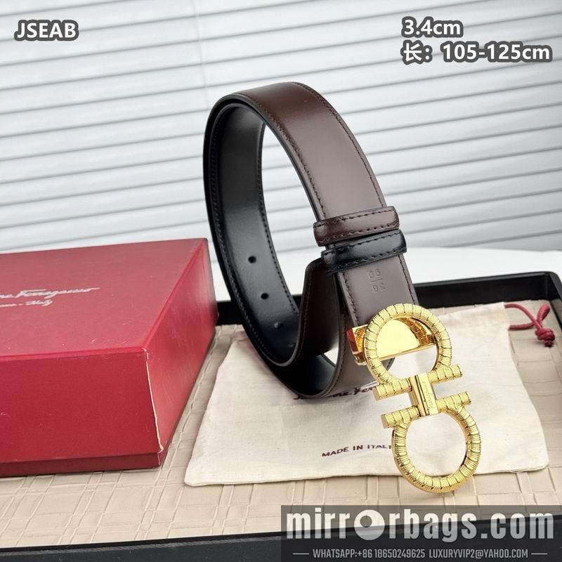 Ferragamo belt 34mmX105-125cm 8L11