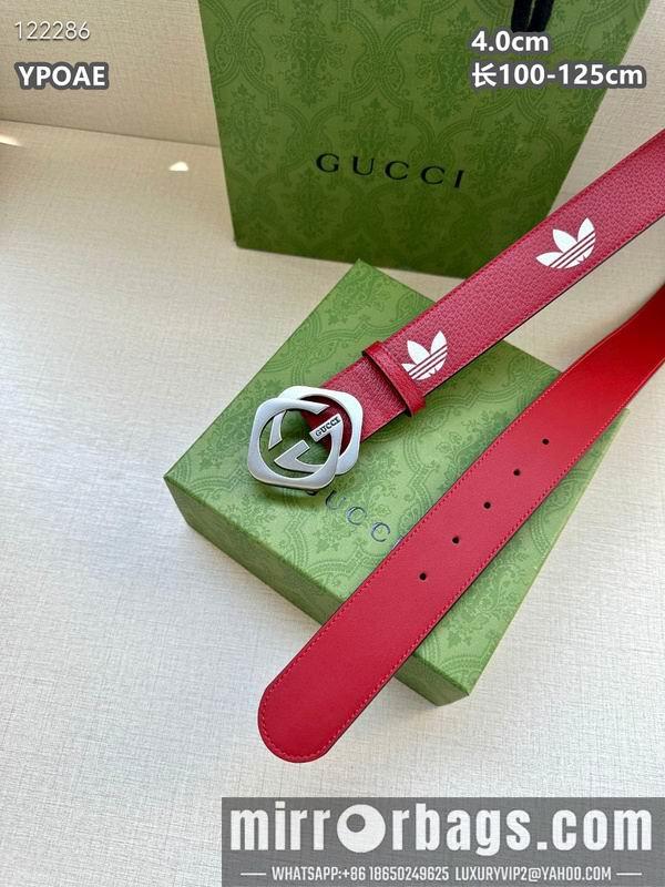 Gucci belt 40mmX100-125cm 8L136