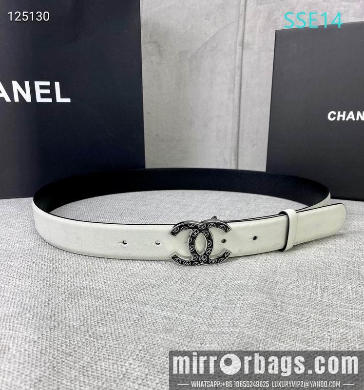 Chanel belt 30mmX95-125cm XH01