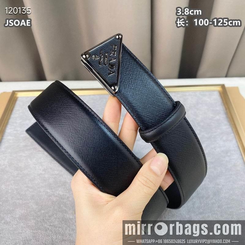 Prada belt 38mmX100-125cm 8L072001