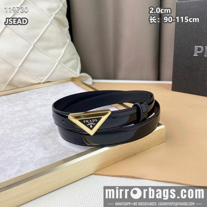 Prada belt 20mmX90-115cm 8L040801
