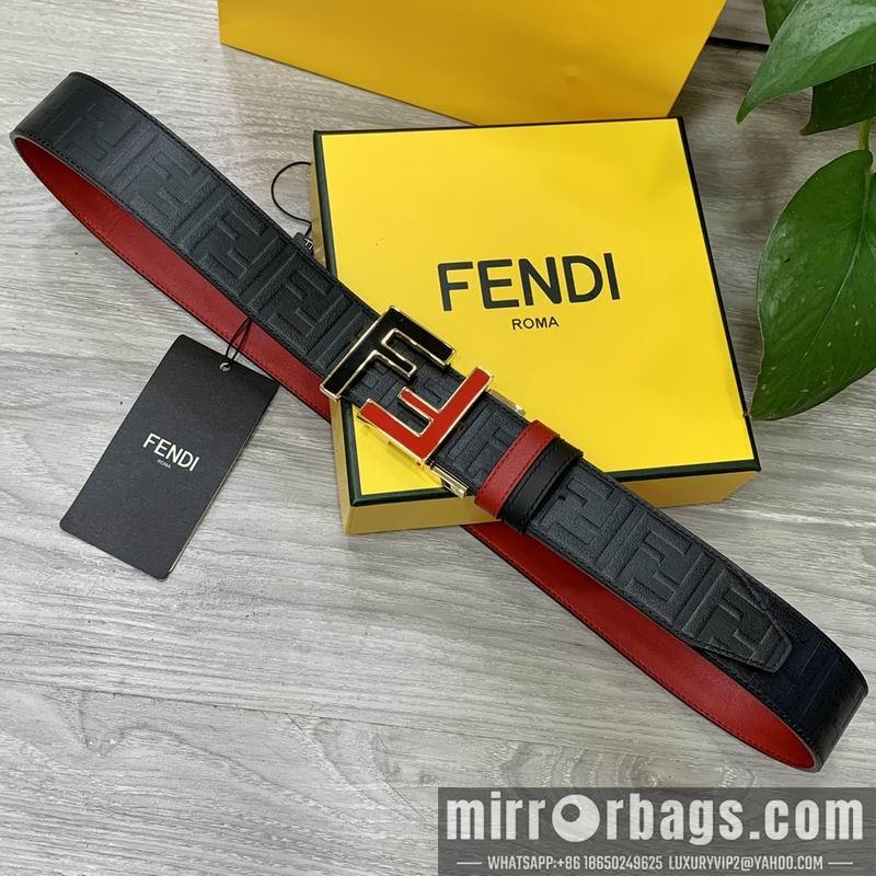 Fendi belt 38mmX95-125cm 7D04