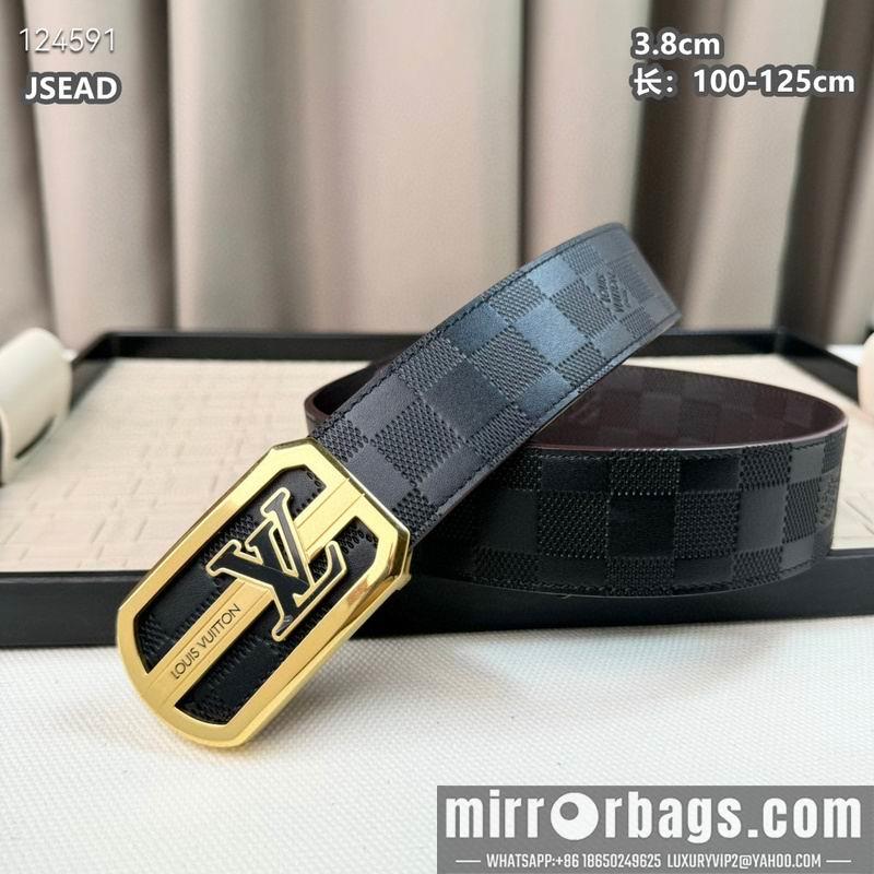 LV belt 38mmX100-125cm 8L08