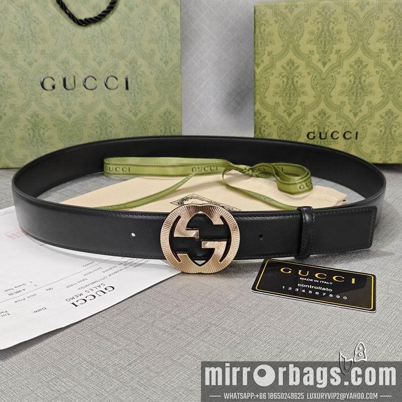 Gucci belt 38mmX90-125cm lb17