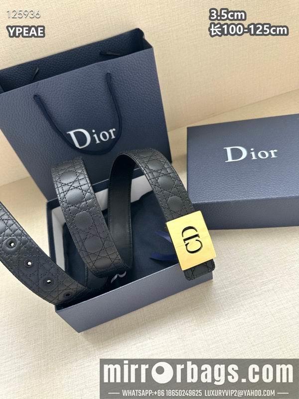Dior belt 35mmX100-125cm 8L26