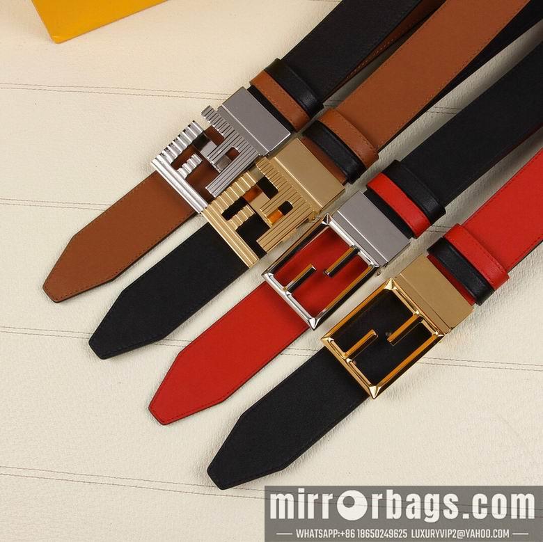Fendi Belt 38mmX95-125cm 7D72