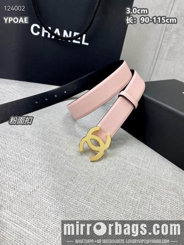 Chanel belt 30mmX90-115cm 8L09