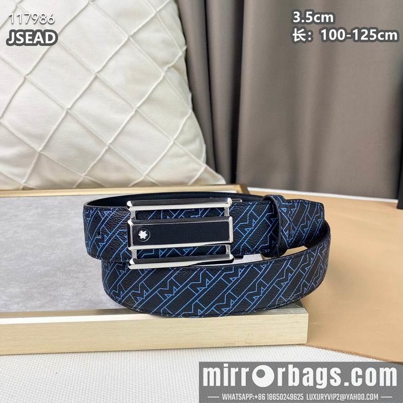 Montblanc belt 35mmX100-125cm 8L12