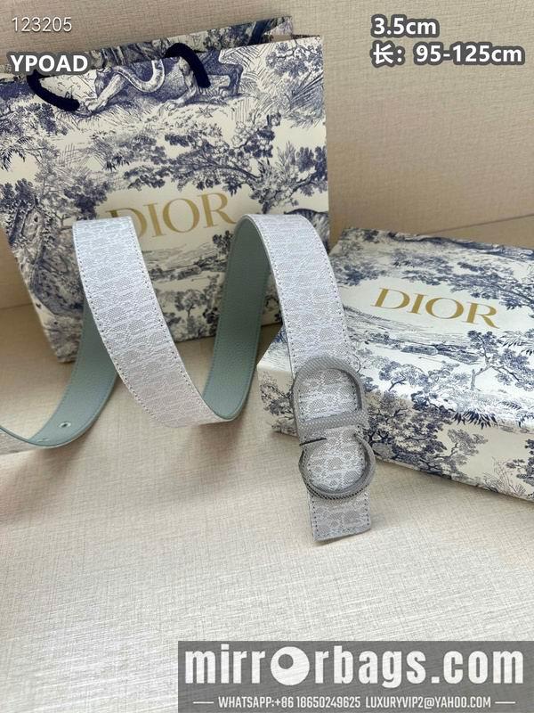 Dior belt 35mmX95-125cm 8L23