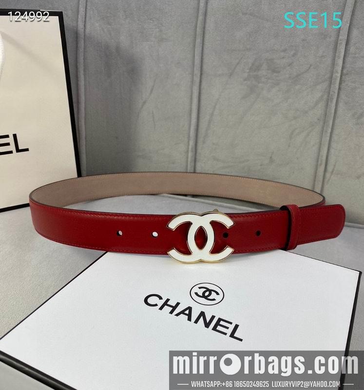 Chanel belt 30mmX95-125cm XH03