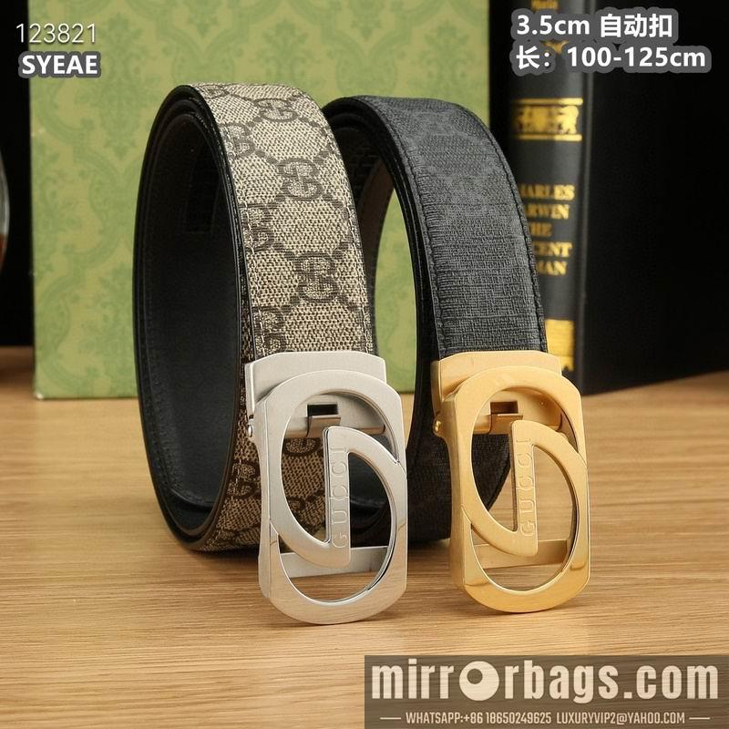 Gucci belt 35mmX100-125cm 8L47