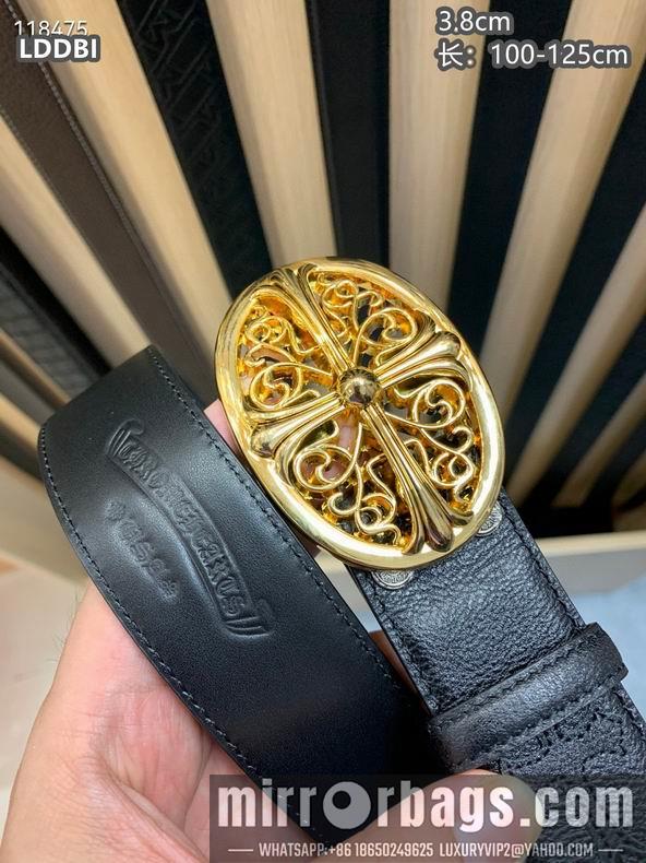 Chrome Hearts belt 38mmX100-125cm 8L20