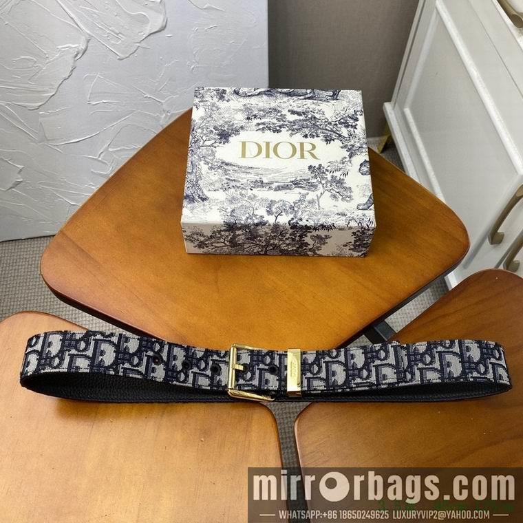 Dior belt 35mmX95-125cm 7D03
