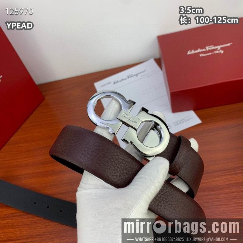 Ferragamo belt 35mmX100-125cm 8L21