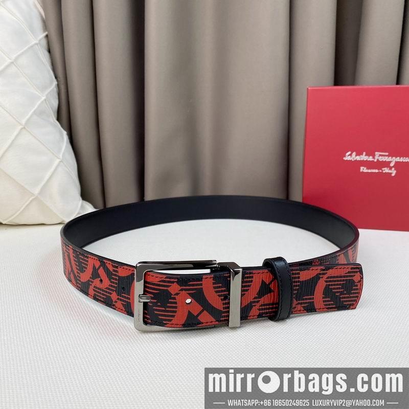 Ferragamo belt 35mmX95-125cm 7D22