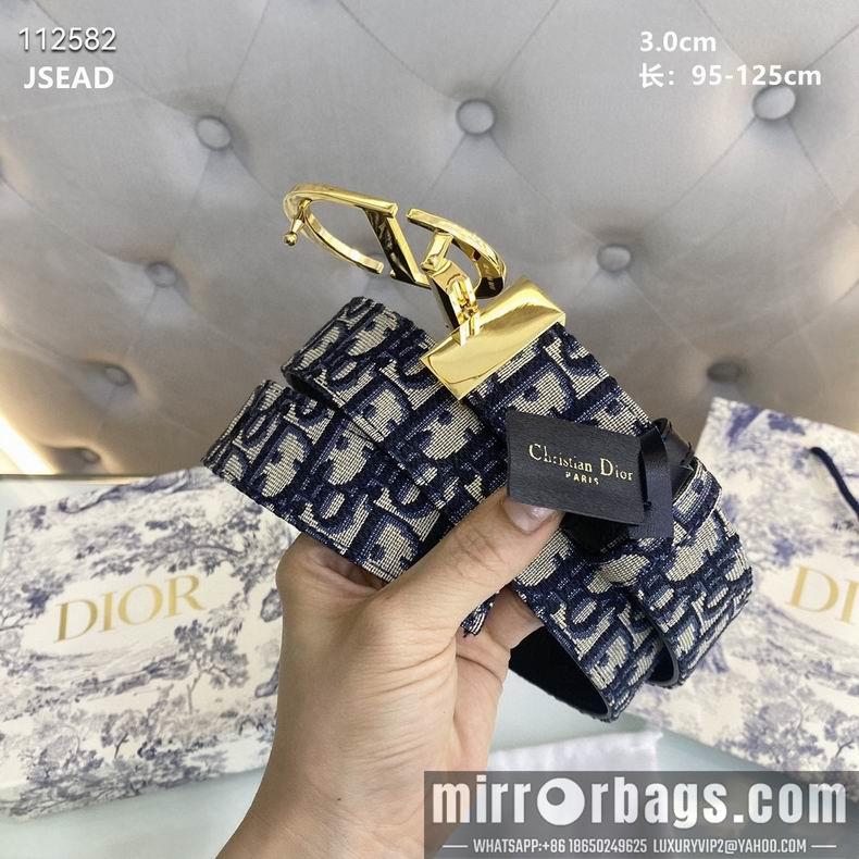 Dior belt 30mmX95-125cm 8L11