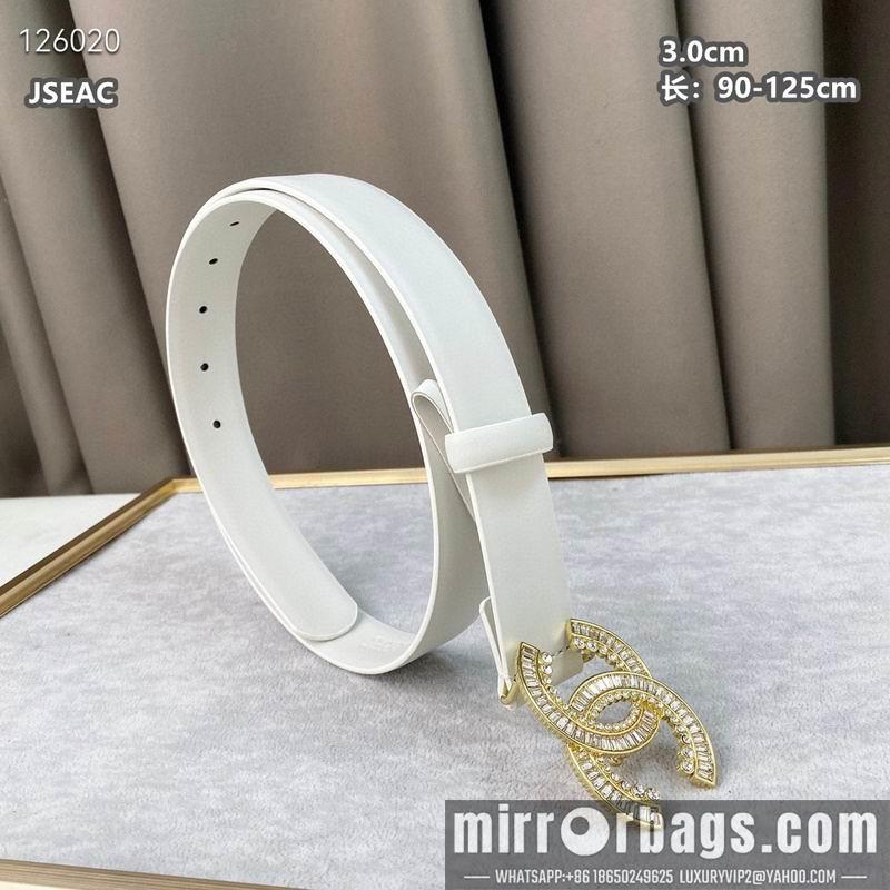 Chanel belt 30mmX90-125cm 8L17