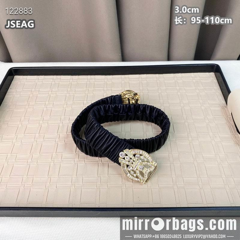 Chanel belt 30mmX95-110cm 8L29