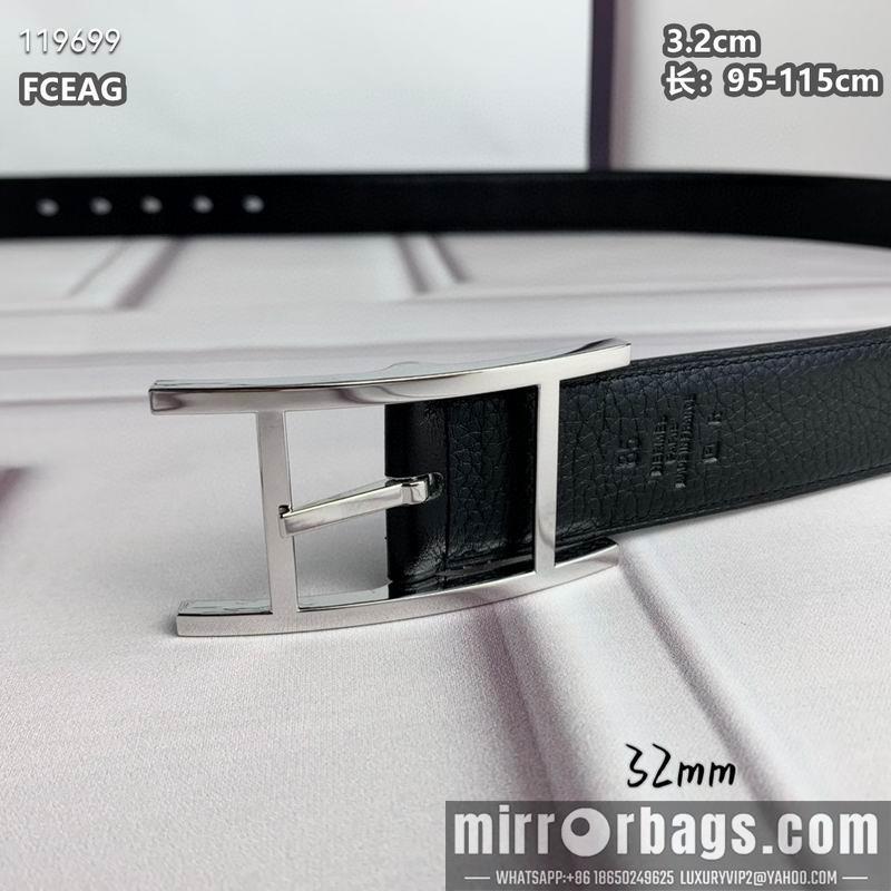 Hermes belt 32mmX95-115cm 8L040802
