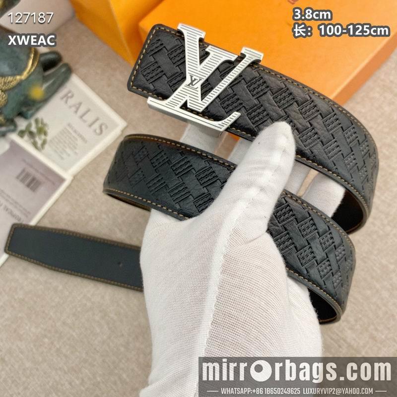 LV belt 38mmX100-125cm 8L71