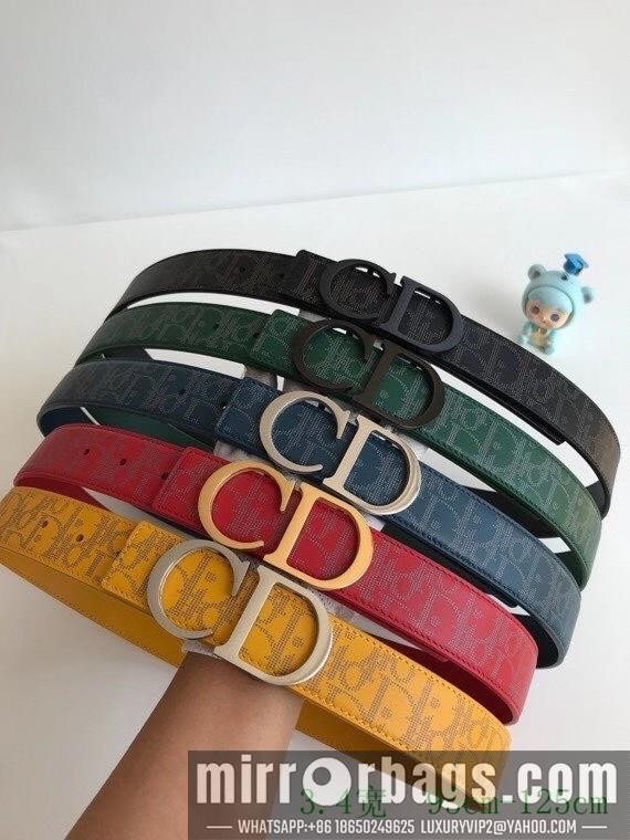 Dior Belt 34mmX95-125cm 7D02