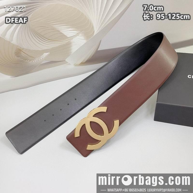 Chanel belt 70mmX95-125cm 8L03