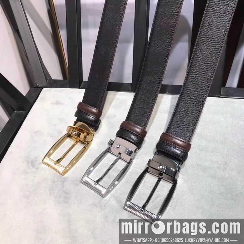 Montblanc Belt 34mmX95-125CM 7D15