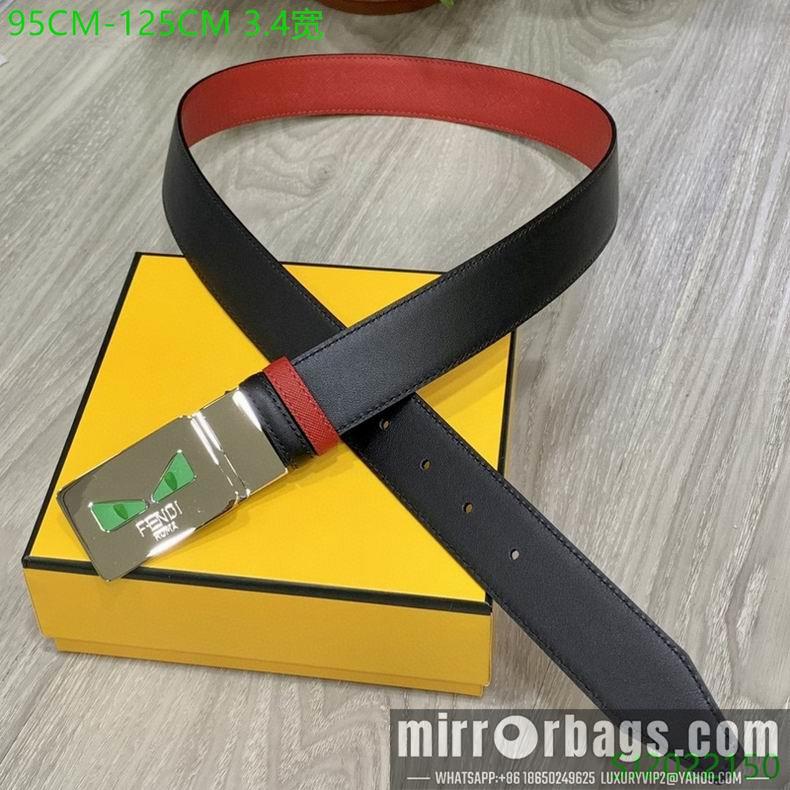 Fendi Belt 34mmX95-125cm 7D02