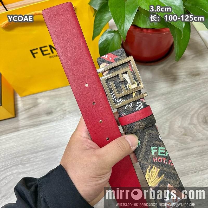 Fendi belt 38mmX100-125cm 8L33