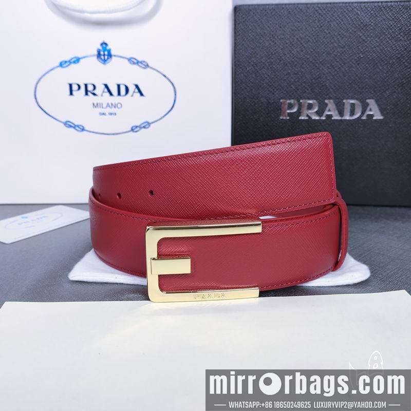 Prada Belt 38mmX80-125cm lb071801