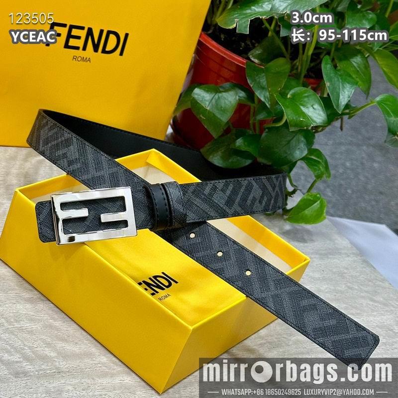 Fendi belt 30mmX95-115cm 8L21