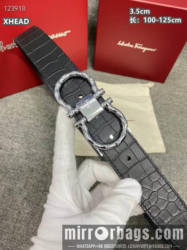 Ferragamo belt 35mmX100-125cm 8L39