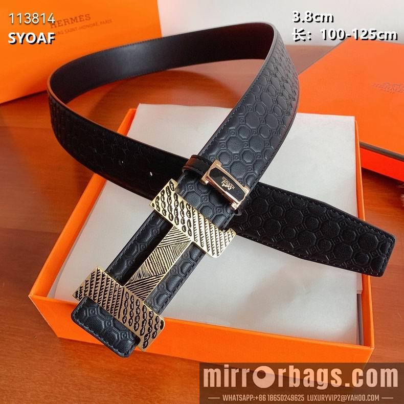 Hermes belt 38mmX100-125cm 8L082510