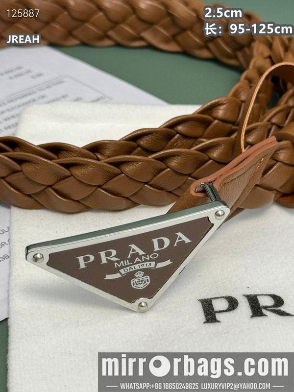 Prada belt 25mmX95-125cm 8L01