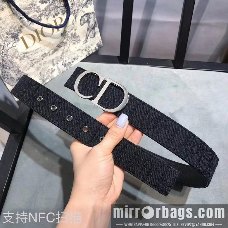 Dior Belt 34mmX95-125cm 7D26