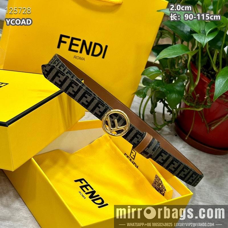 Fendi belt 20mmX90-115cm 8L18