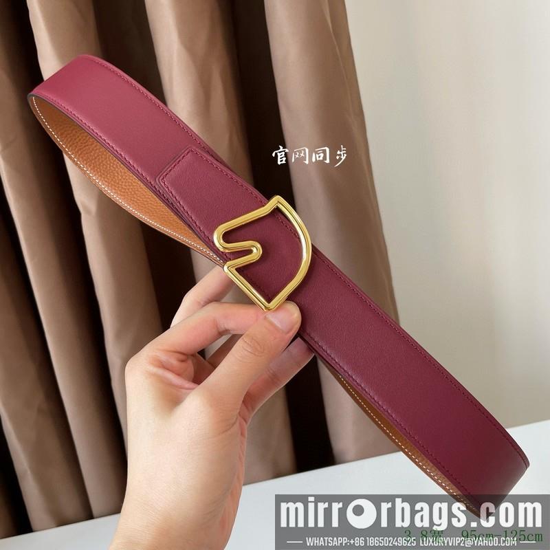 Hermes Belt 38mmX95-125cm 7D51