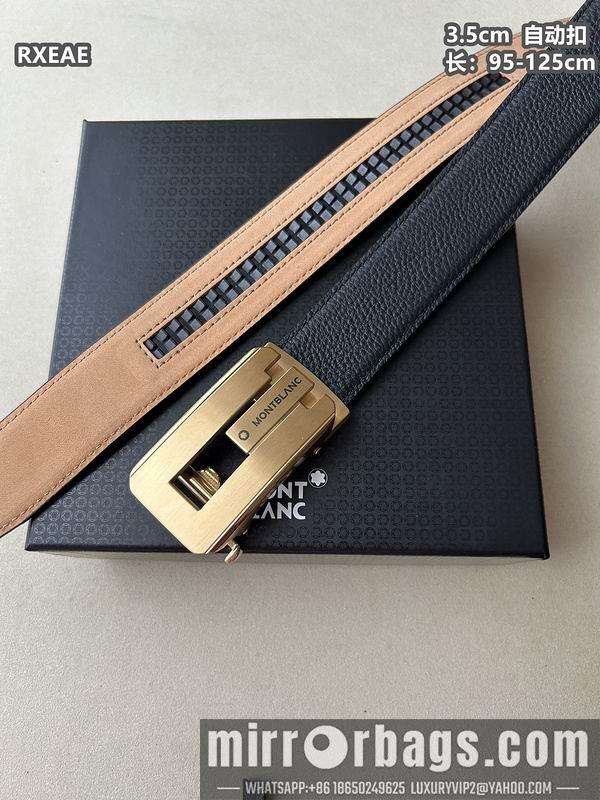 Montlanc belt 35mmX100-125cm 8L75
