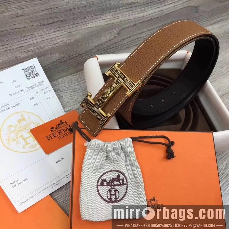 Hermes Belt 38mmX100-125cm 7D19