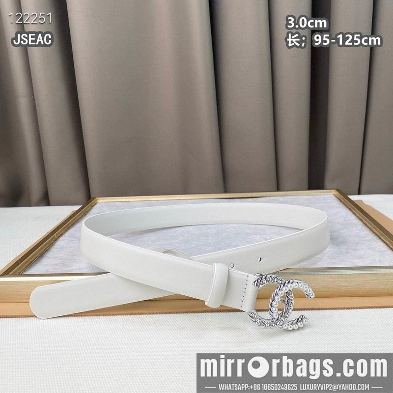 Chanel belt 30mmX95-125cm 8L27