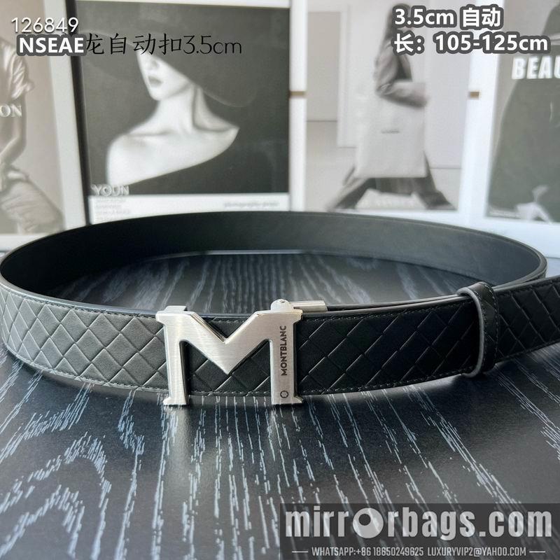 Montlanc belt 35mmX105-125cm 8L64