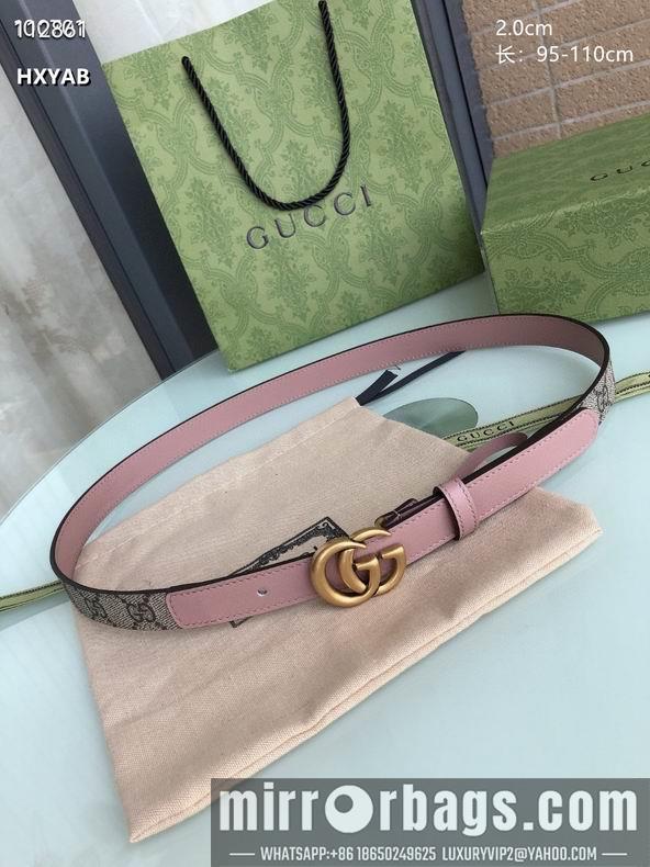 Gucci belt 20mmX95-110cm 8L04